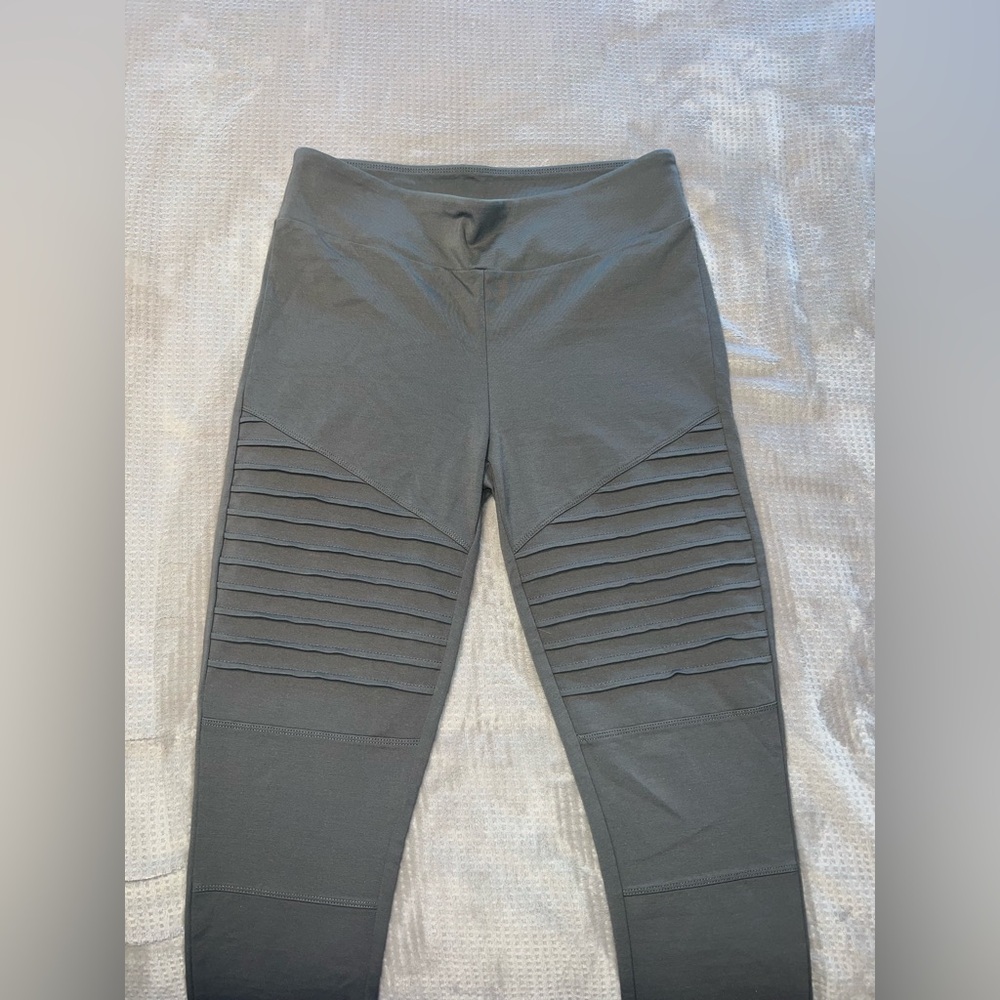 LUXE by LuLaRoe Moto Leggings - Size Large - Picture 2 of 5